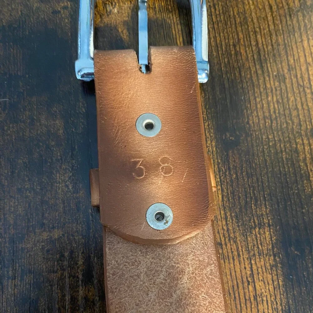Cindilo Leather Brown Belt Sz 38